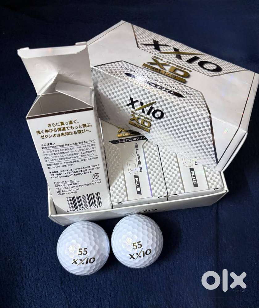 Rare & Collectible XXIO Super XD Plus Golf Balls - MADE IN JAPAN