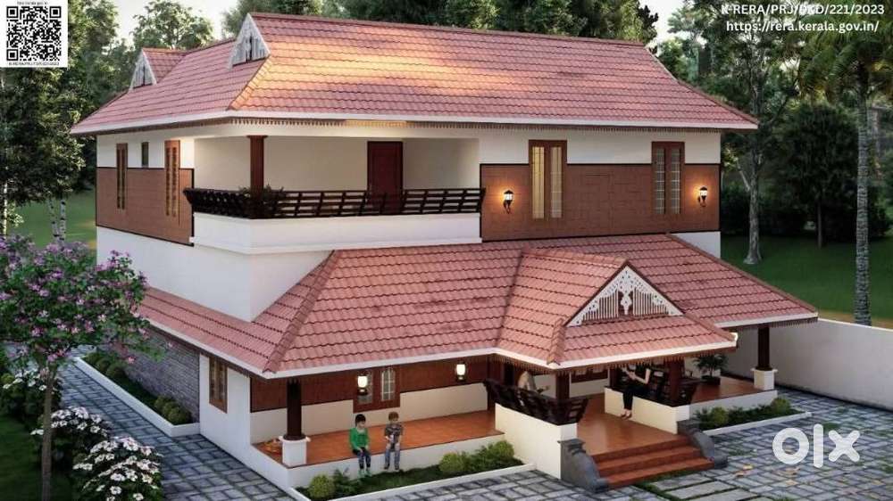 7.99 Cent Plot - 3 BHK Traditional House for sale in Thrissur!