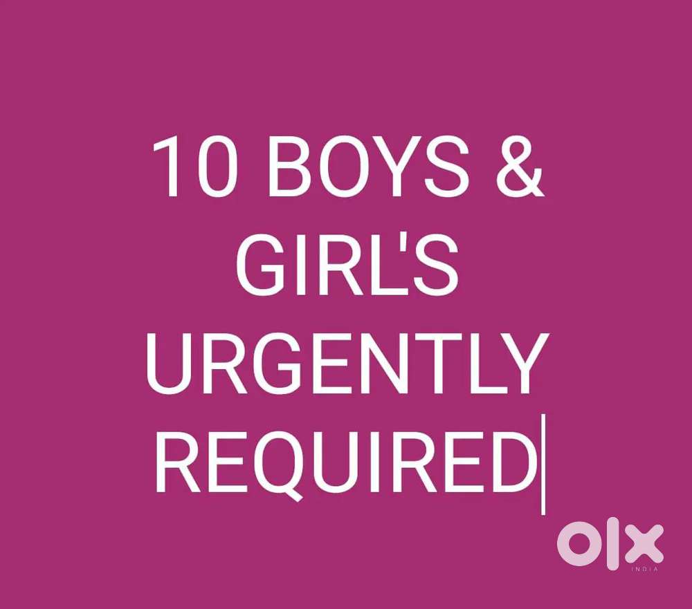 20 GIRL'S URGENT VACANCIES