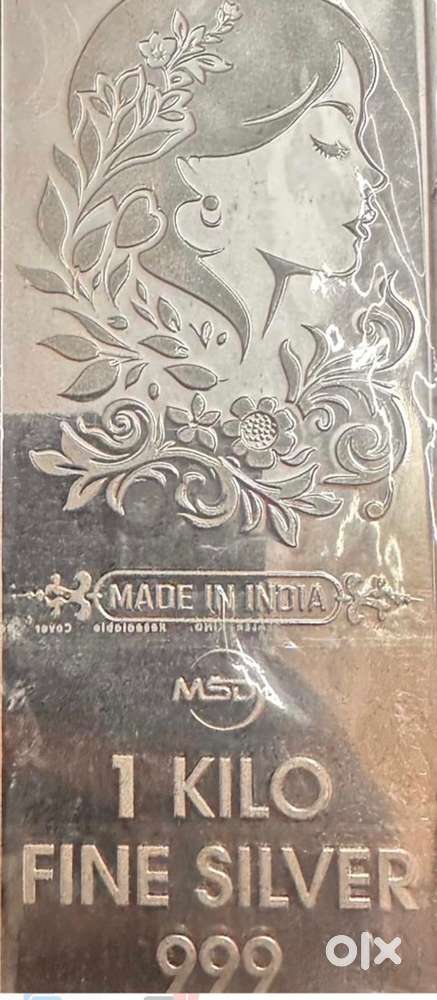 2 KG Pure Silver (999.99 Purity) for Sale