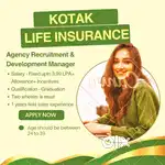 Kotak life insurance/Guwahati/Field sales/Onrol/Age 24 to 39 years