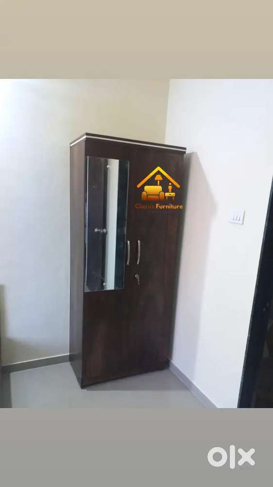Brand new with mirror tow door waldrube almirah direct factory