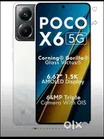 Poco x6 5g (Gaming phone/like new phone)
