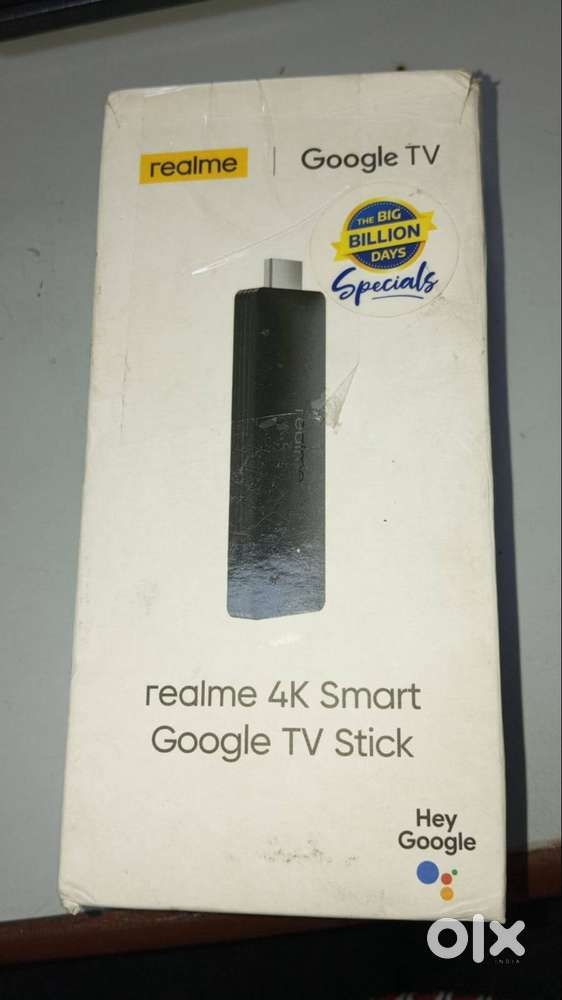Realme 4k Smart Google TV Stick Black