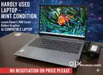 Mint Condition Lenovo AMD Ryzen 3 Laptop - AI Compatible & Hardly Used