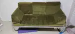 2 stainelss steel sofas