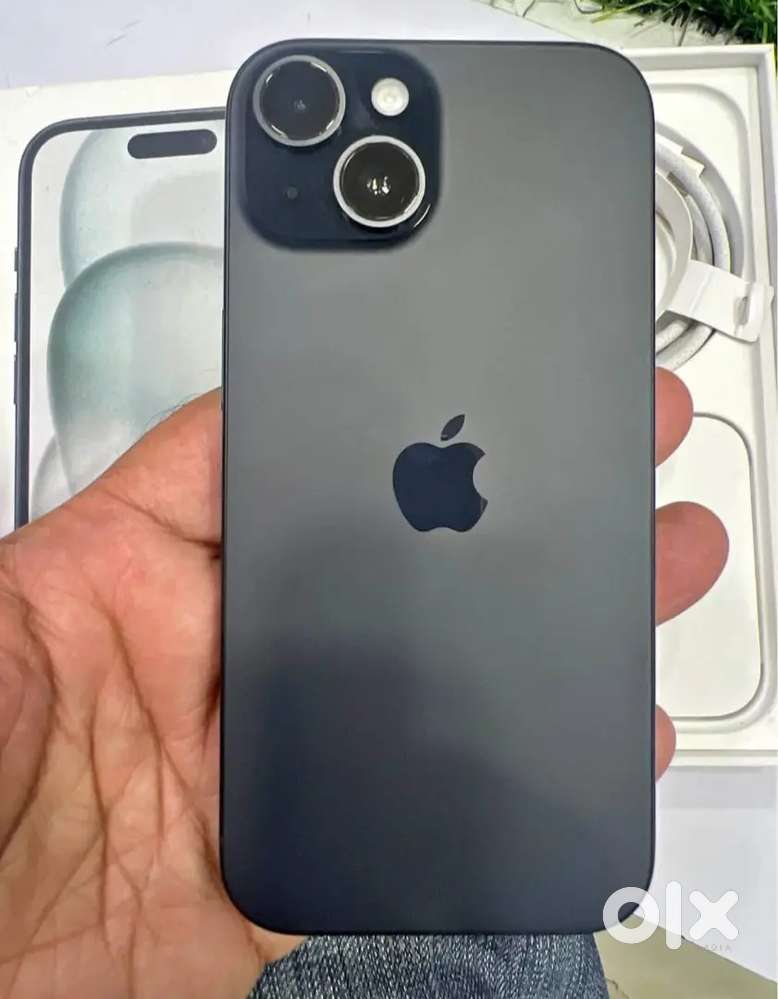 Selling my 4 months old I phone 15 in black colour/.Need urgent money