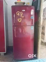 Double door fridge and almari