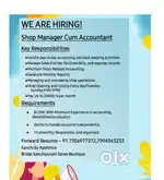 Manager cum Accountant