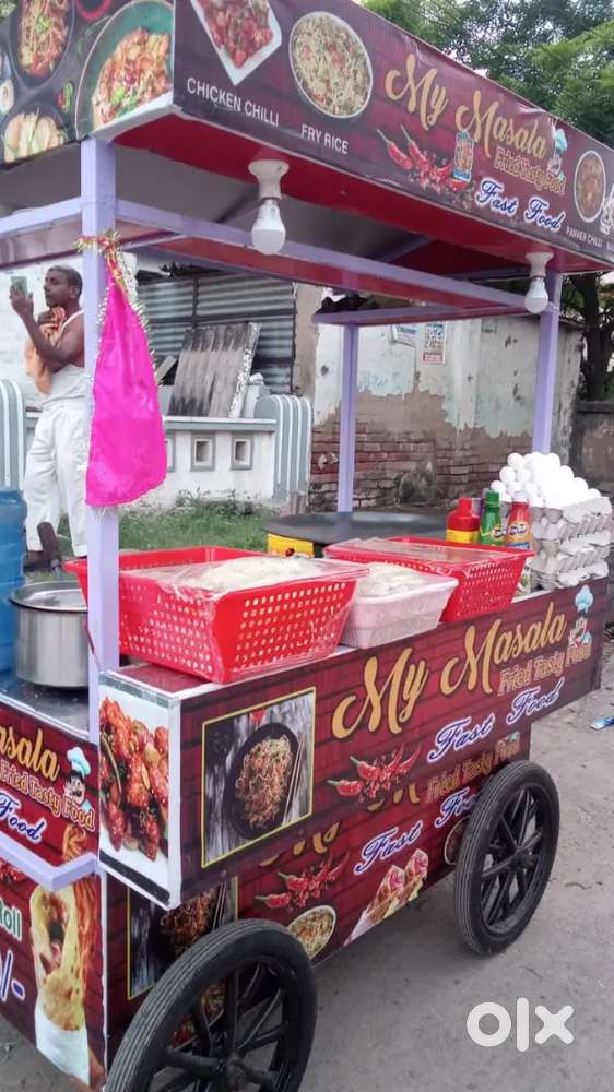 Fast food shop hai egg roll , burger