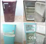 GgdVideocon ND whirlpool combo washing machinend fridge