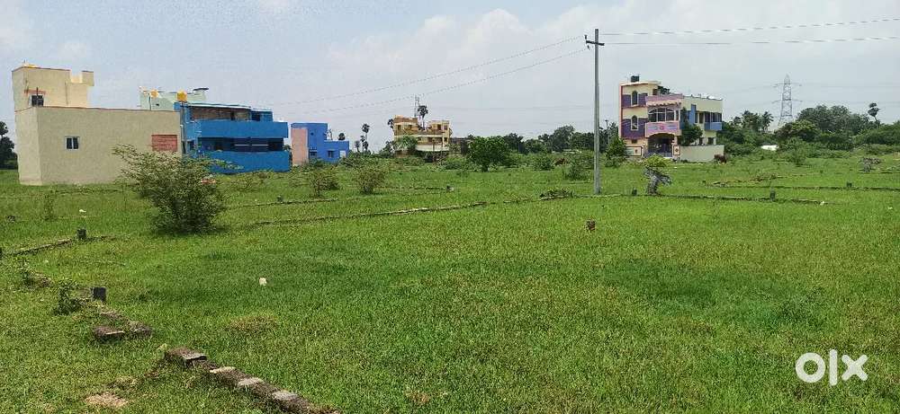 CMDA APPROVED PLOT REDHILLS NEAR KARANODAI BAZAAR JUST 5KM