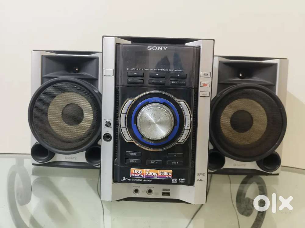 Sony Music System with Dual Speakers – 2600W Powerful Sound