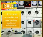 Refurbished appliances mega sale in weekend