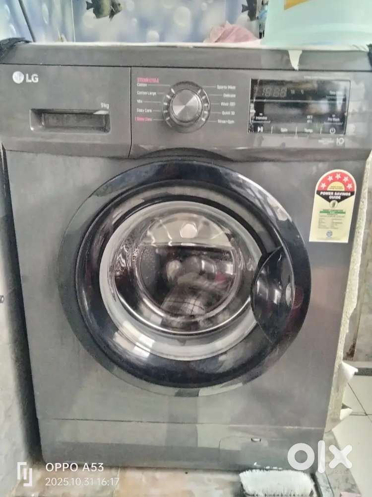 1 years use LG washing machine  9kg 5 star rate