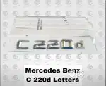 Mercedes Benz C 220d Letters