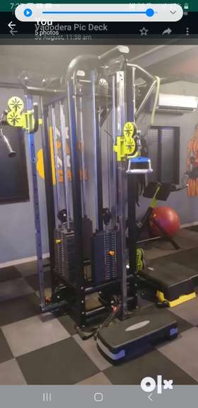 Multy gym machin  300 kg weight stock