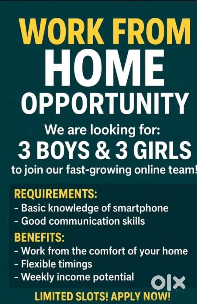 Work from home jobs, part time jobs and full time jobs