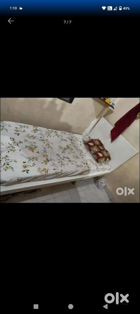 Single Bed Rarely Used