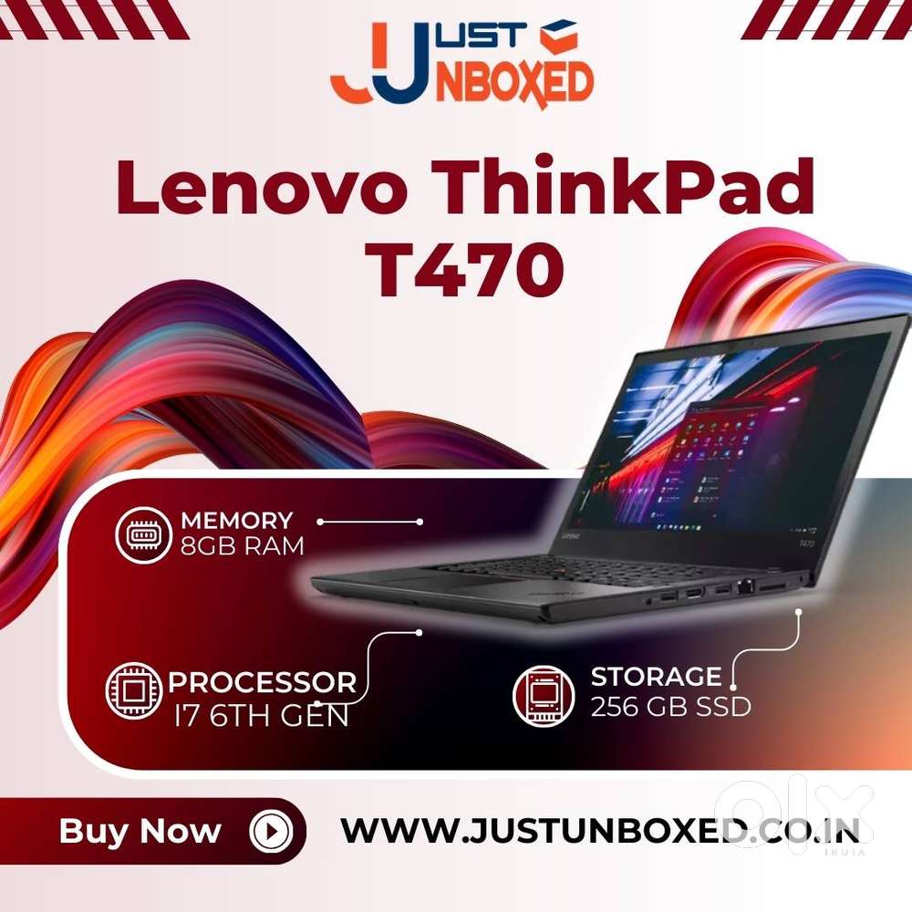Lenovo ThinkPad T470  i7 6th Gen  8GB RAM  256GB SSD