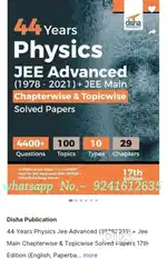 44 Years physics JEE Advanced (1978-2021) + JEE Main Chapterwise