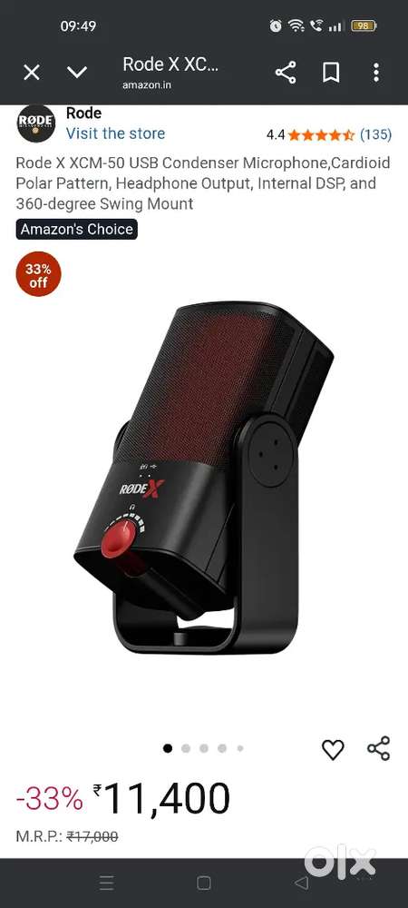 Rode XCM50 Mic