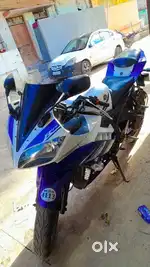 R15 V2 model 2015 total original white blue colour Showroom condition
