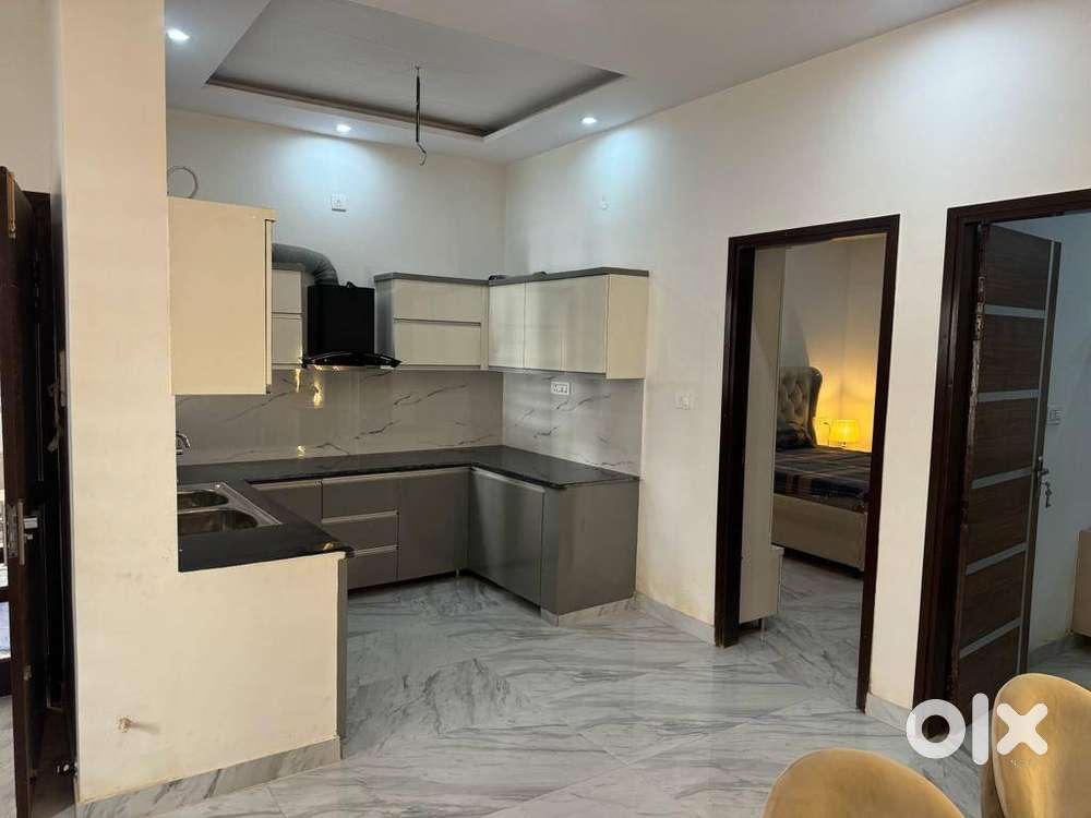 ON ROAD 2 BHK FURNISHED FLAT  FOR SALE