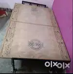Double bed folding