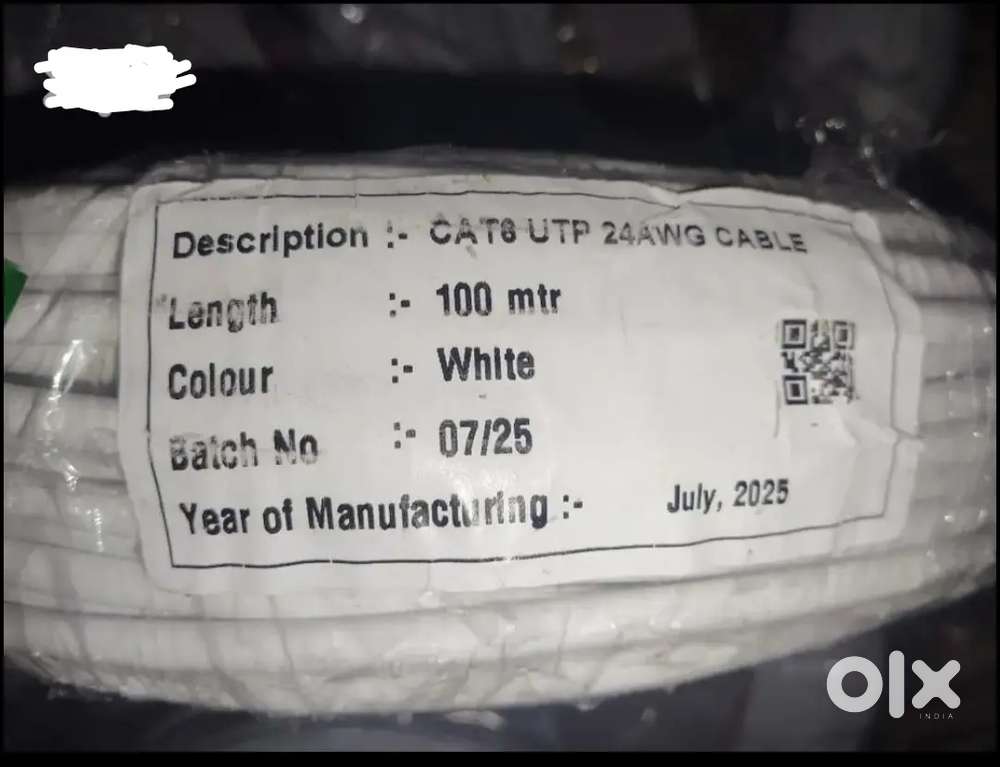 100 miter. RS. 1800.  Rj 45 cabull cat 5 .
