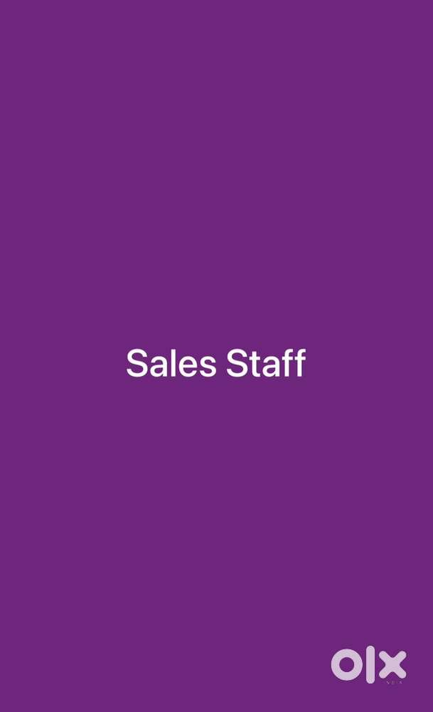 Sale staff For Boutique