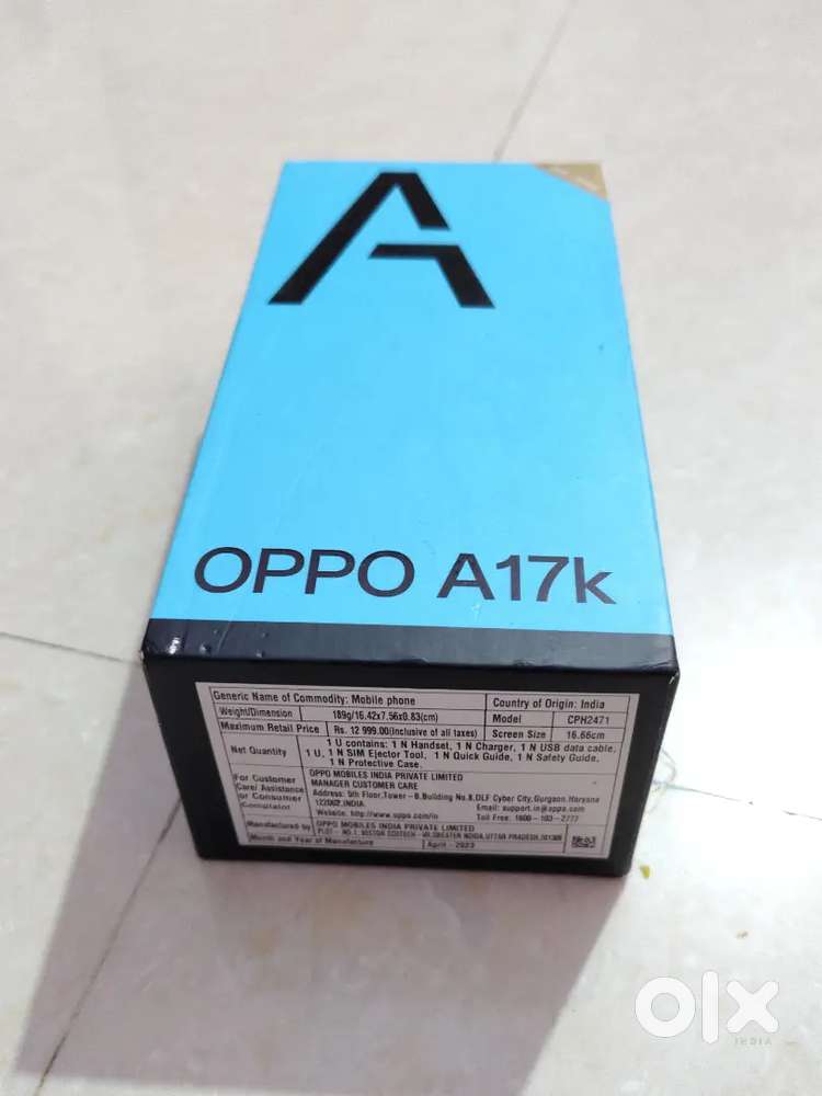 Oppo A17 K