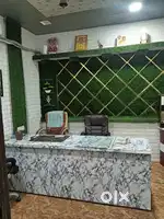 Shop for rent situated in front makret and ignore the location on ad