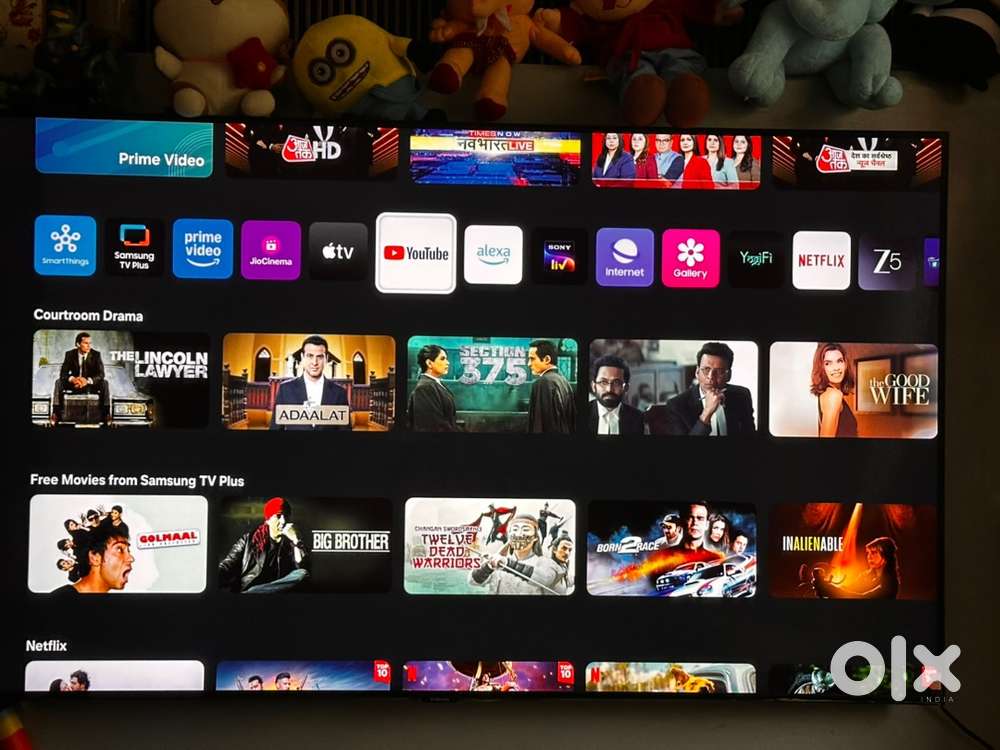 Samsung 55” 4k Uhd Tv