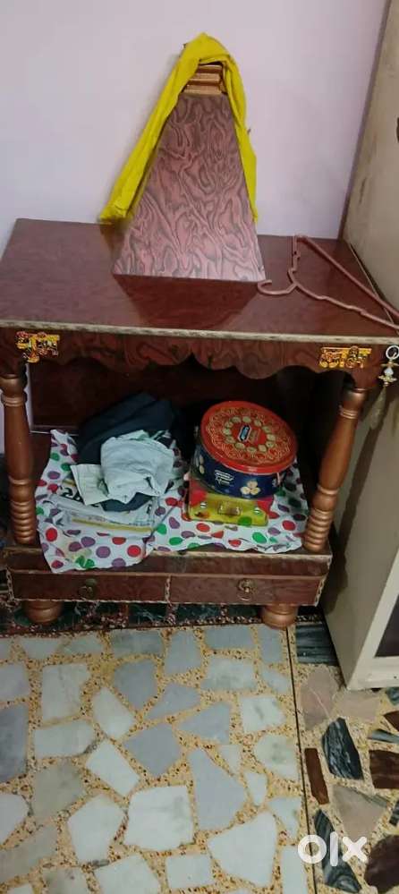 New solid wood mandir
