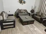 7 seater sofa with couch with center table