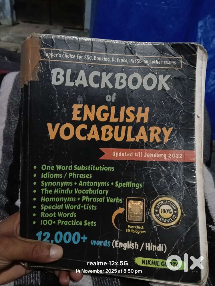 Blackbook of english vocabulary