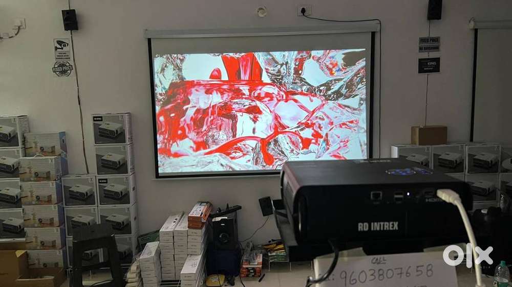 Best NEW quality 4K 3D projectors and screens wall tripod at wholesale