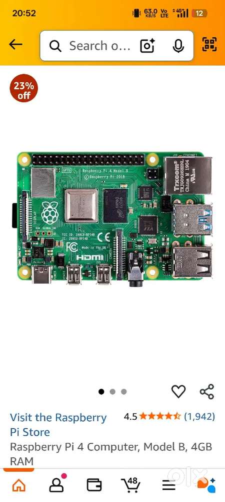Respberry pi 4 small computer