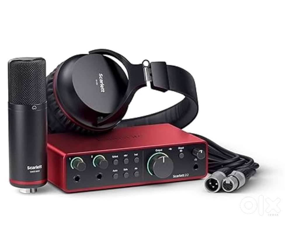 Focuseite scarlett pro with monitors