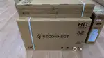 Box pack Reconnect 32 HD led with brand warranty