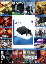 Sony PlayStation consoles with games bundle and warranty