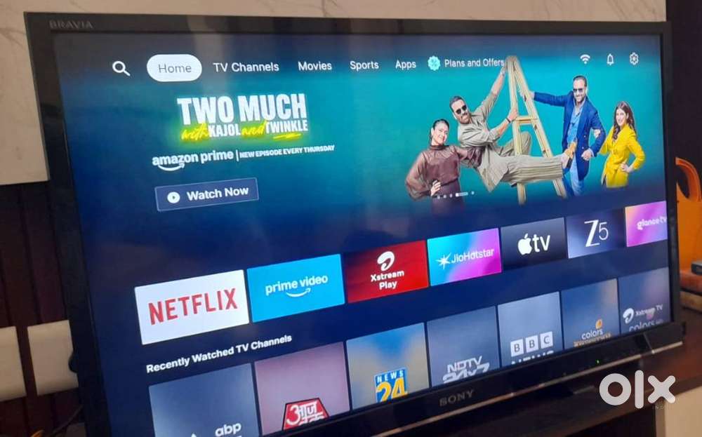Sony 32 Inch TV (KLV-32EX330) w/Swivel wall mount + Firestick Lite