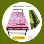 Folding cot , Steel cot , Single Bed , Cot # NHER