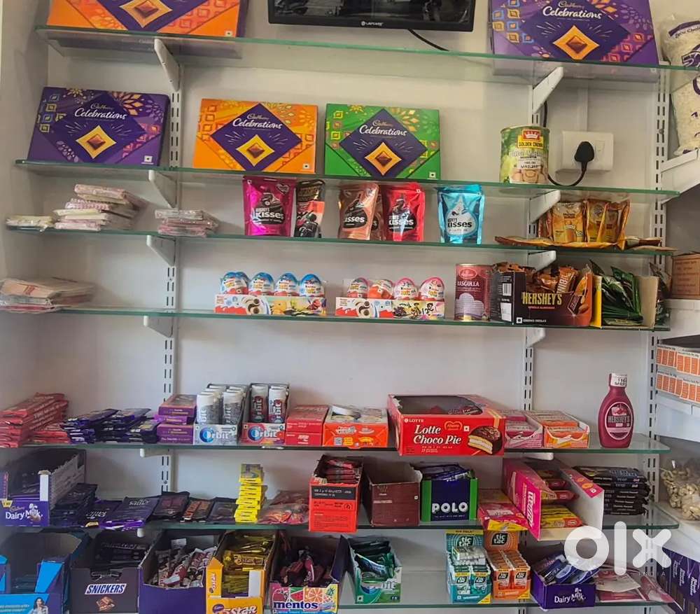 6 inch x 52 inch Wall Shelves - 7 Layer Strong Glass Shelving

Unit