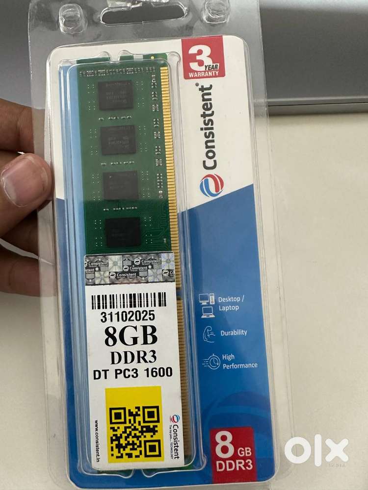 NEW - Consistent 8GB DDR3 1600MHz Desktop RAM (Memory)