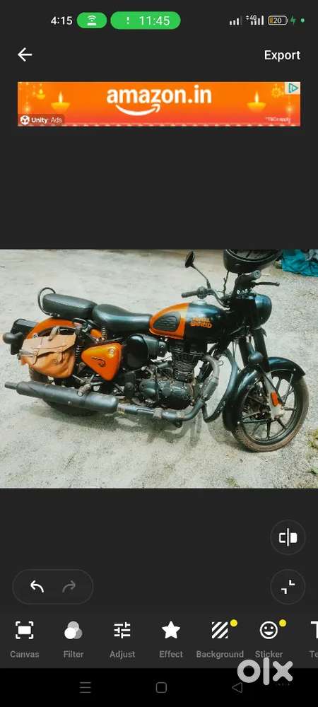 Classic 350 Limited Edition Orange Ember for sale