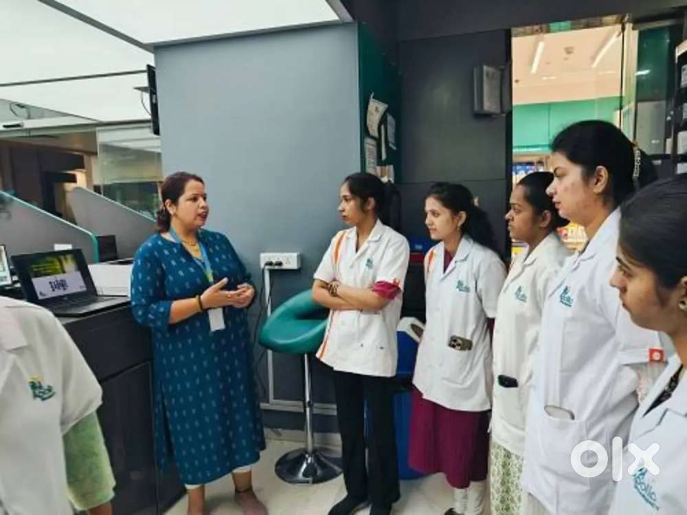 हॉस्पिटल फार्मेसिस्ट स्टाफ नर्स में लड़के लड़कियों की आवशयकता है !!