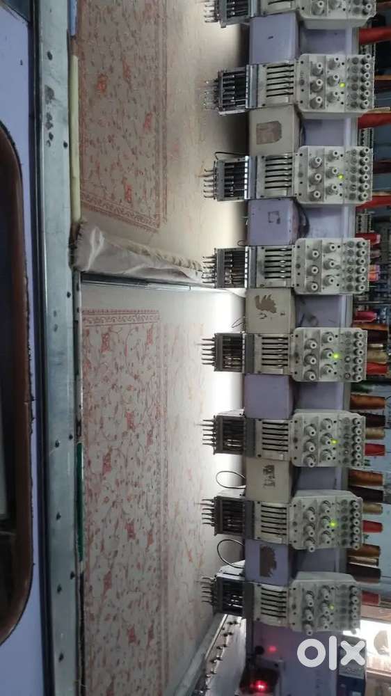 Embroidery machine oprater