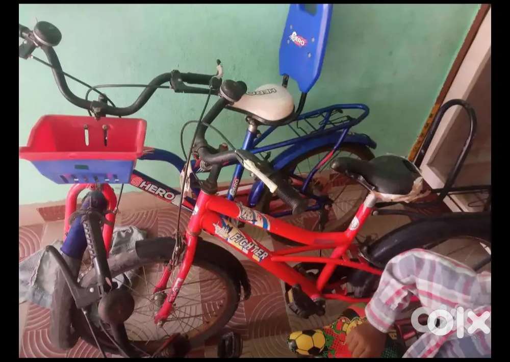 Two hero cycles less used